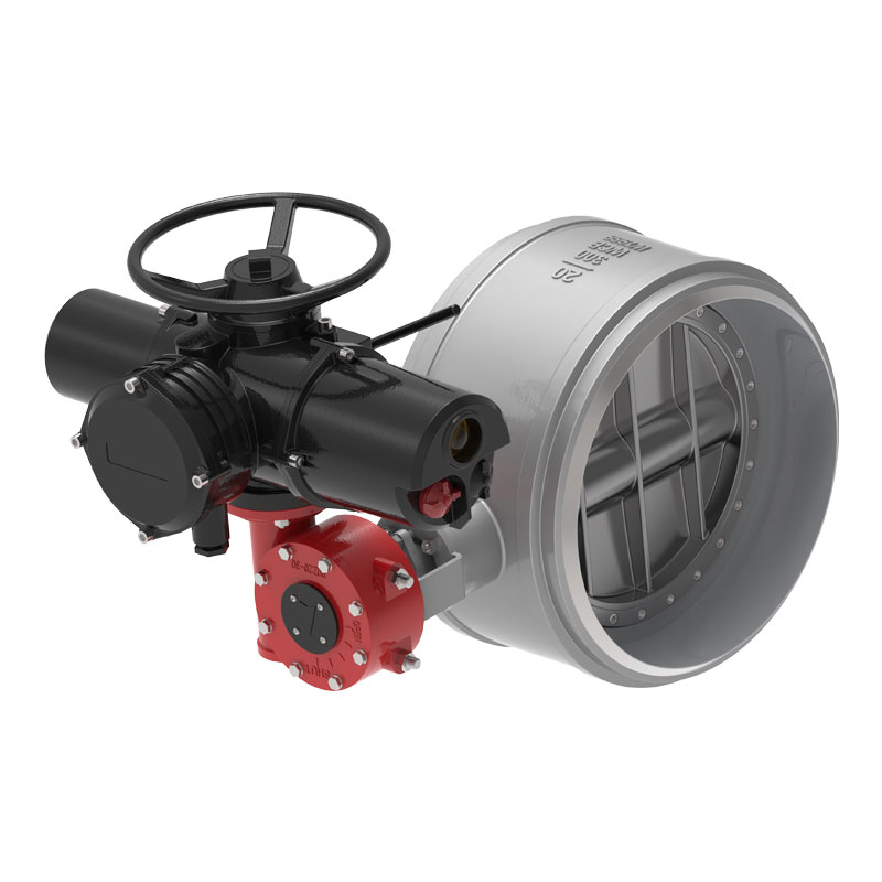 ສາມ Eccentric Hard Seal Welded Butterfly Valve