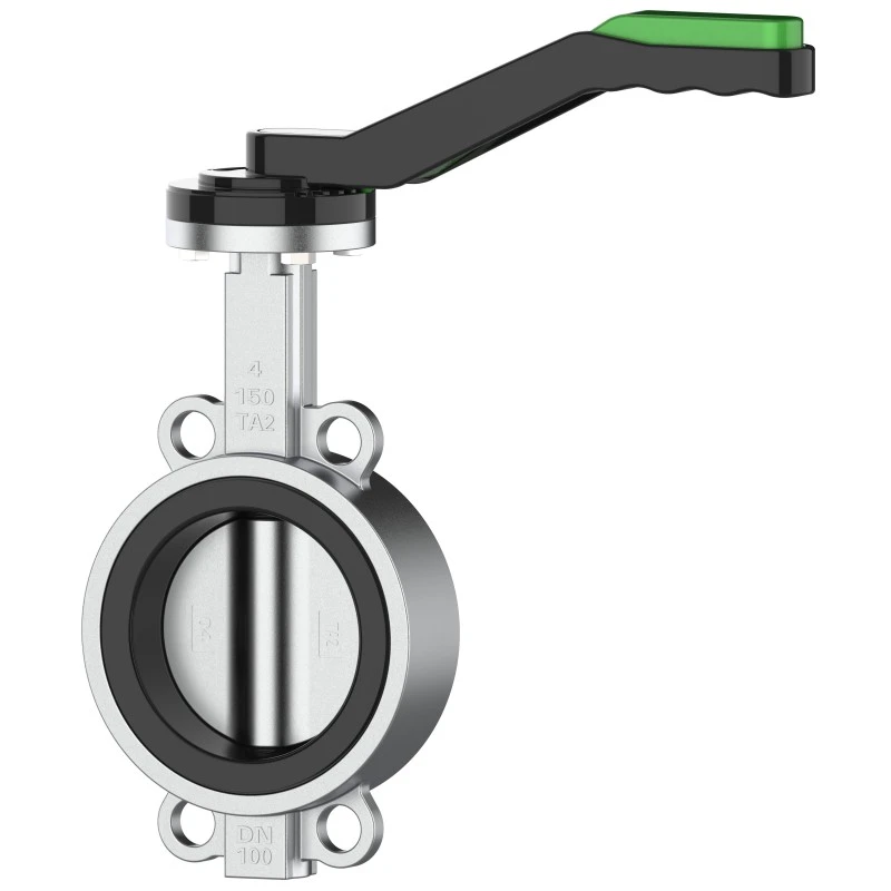 Titanium Lever Wafer Butterfly Valve