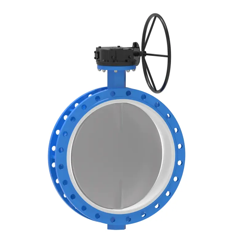 U-Type Flange PTFE Lined Butterfly Valve